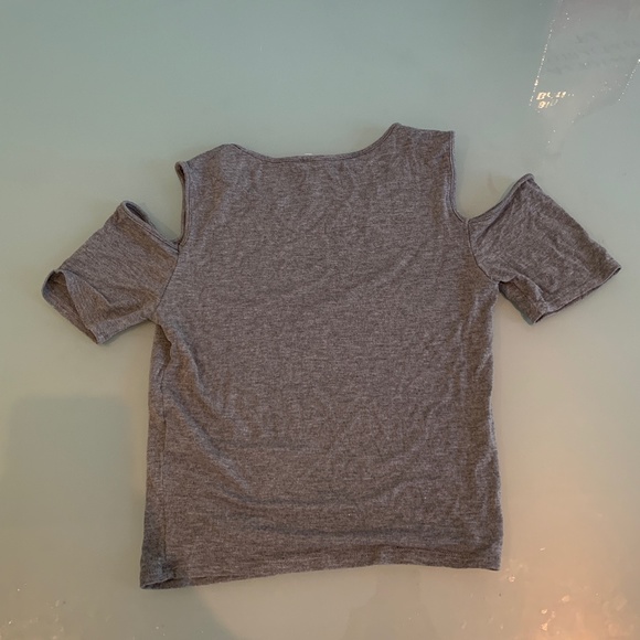 Grey Cut Out Tee from Garage - Picture 3 of 3